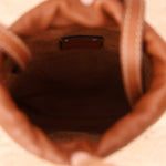 Celine Drawstring Triomphe Leather Pouch Crossbody - FashioNica