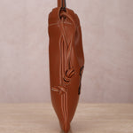 Celine Drawstring Triomphe Leather Pouch Crossbody - FashioNica