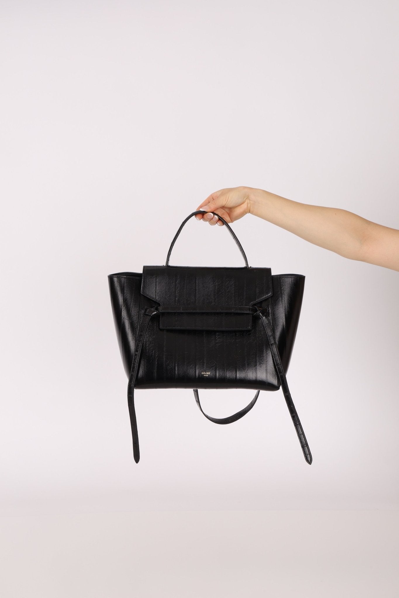 Celine Eel Skin Belt Bag Mini - FashioNica