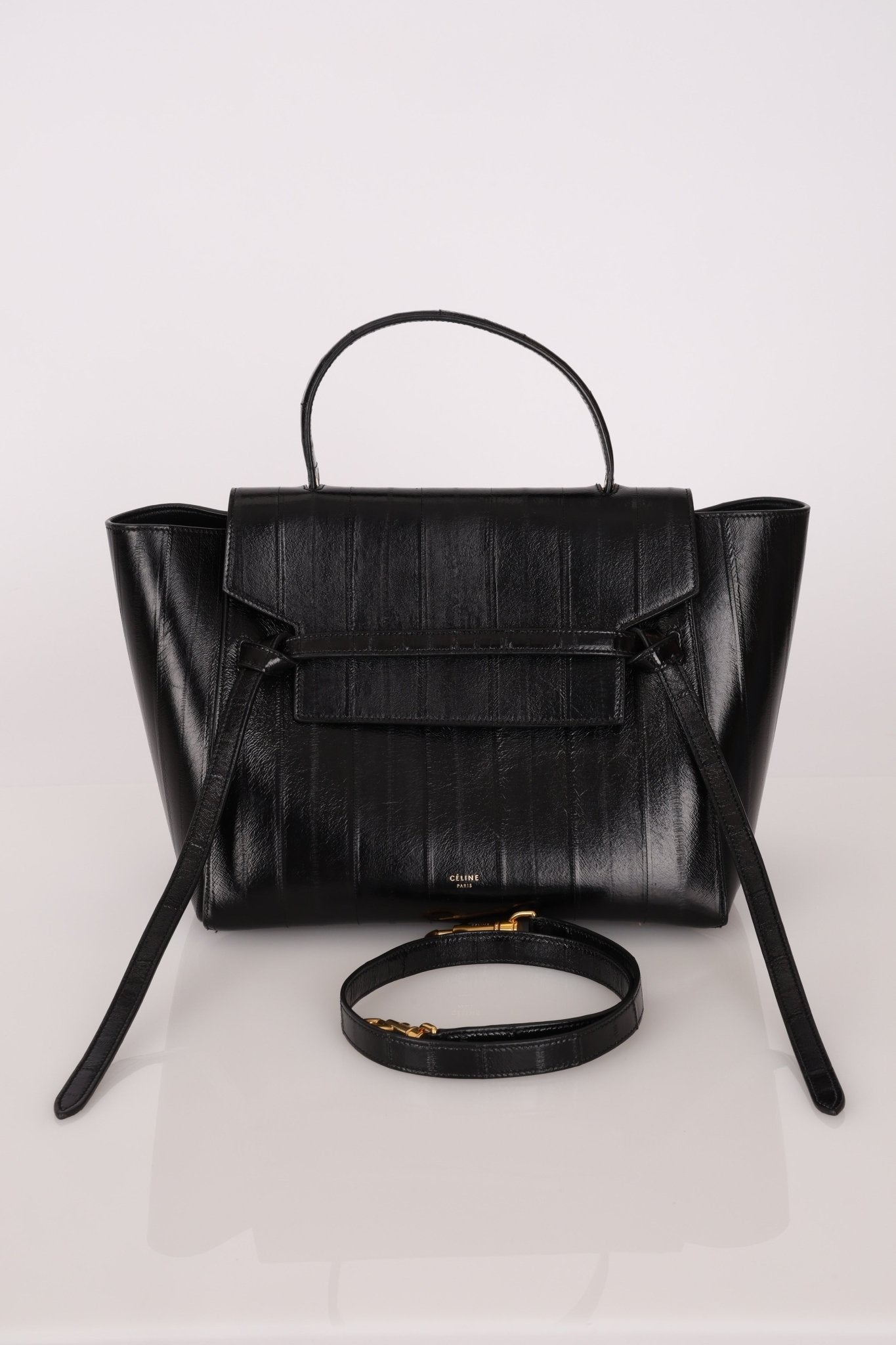 Celine Eel Skin Belt Bag Mini - FashioNica