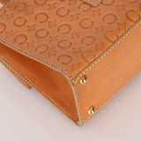 Celine Embossed Triomphe Monogram Shoulder Bag - FashioNica