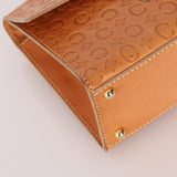 Celine Embossed Triomphe Monogram Shoulder Bag - FashioNica