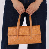 Celine Embossed Triomphe Monogram Shoulder Bag - FashioNica