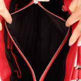 Celine Leather Red Boogie Tote - FashioNica