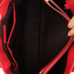 Celine Leather Red Boogie Tote - FashioNica