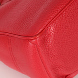 Celine Leather Red Boogie Tote - FashioNica