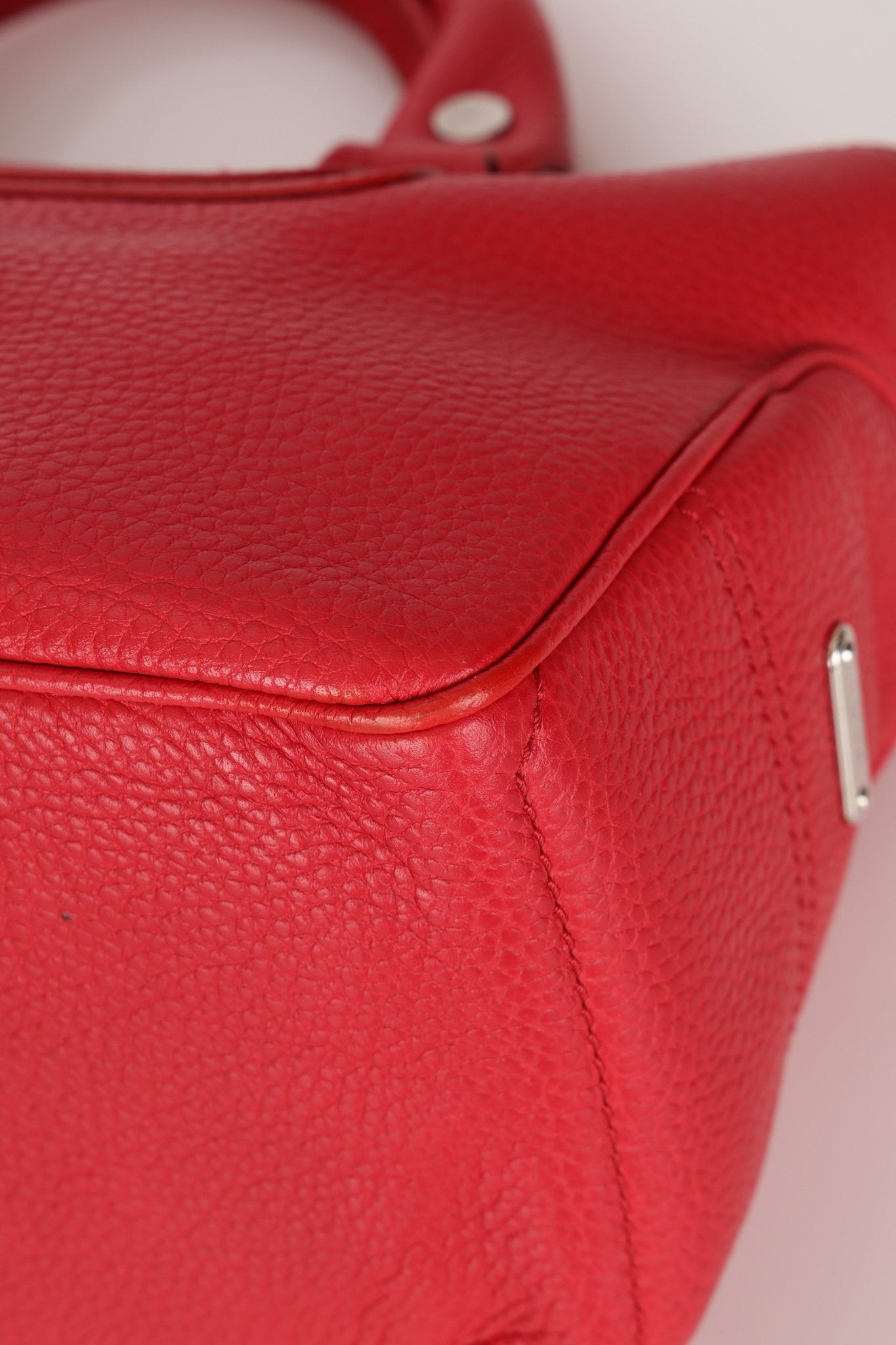 Celine Leather Red Boogie Tote - FashioNica