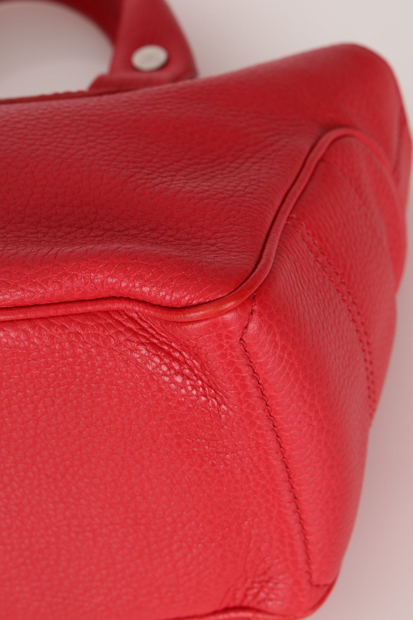 Celine Leather Red Boogie Tote - FashioNica