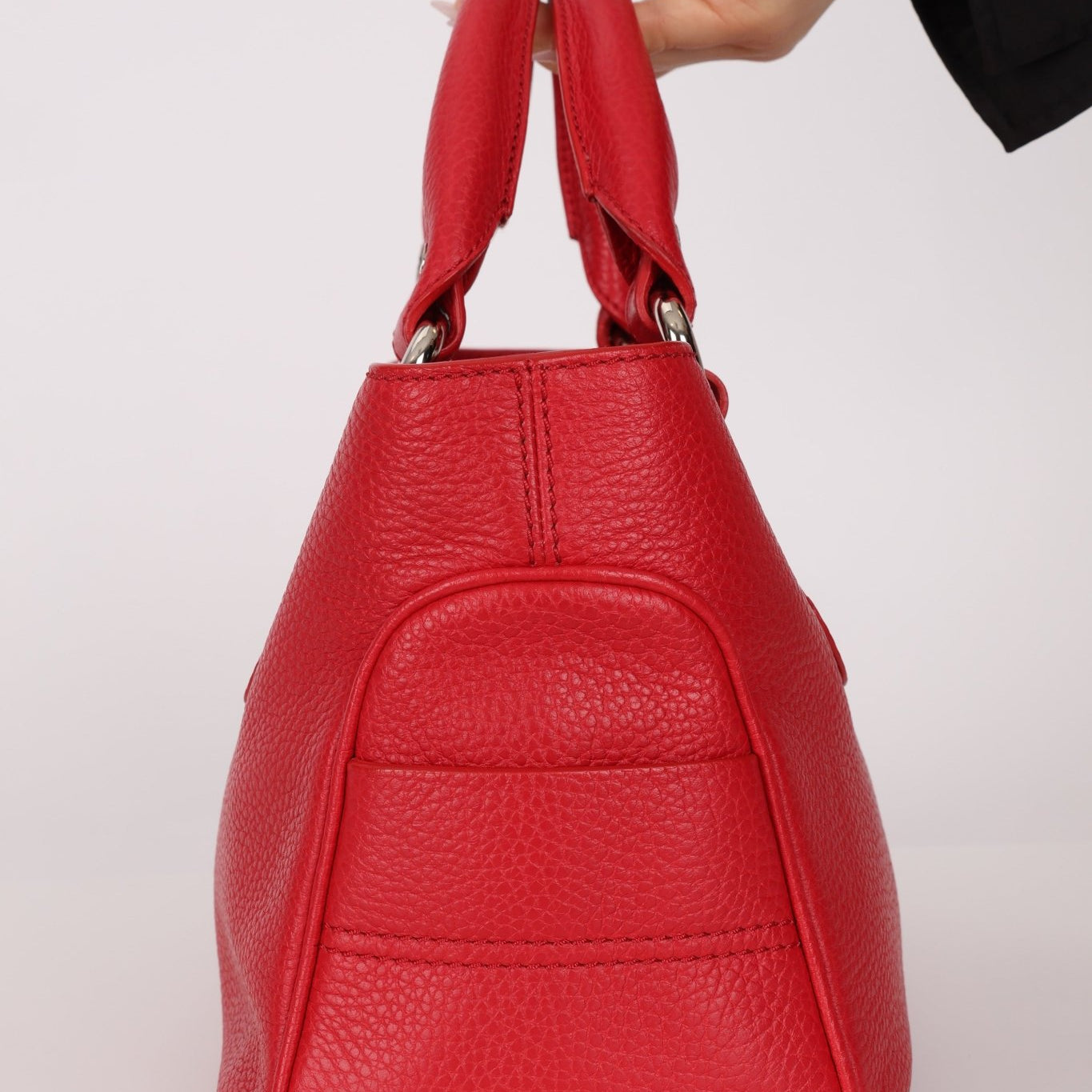 Celine Leather Red Boogie Tote - FashioNica