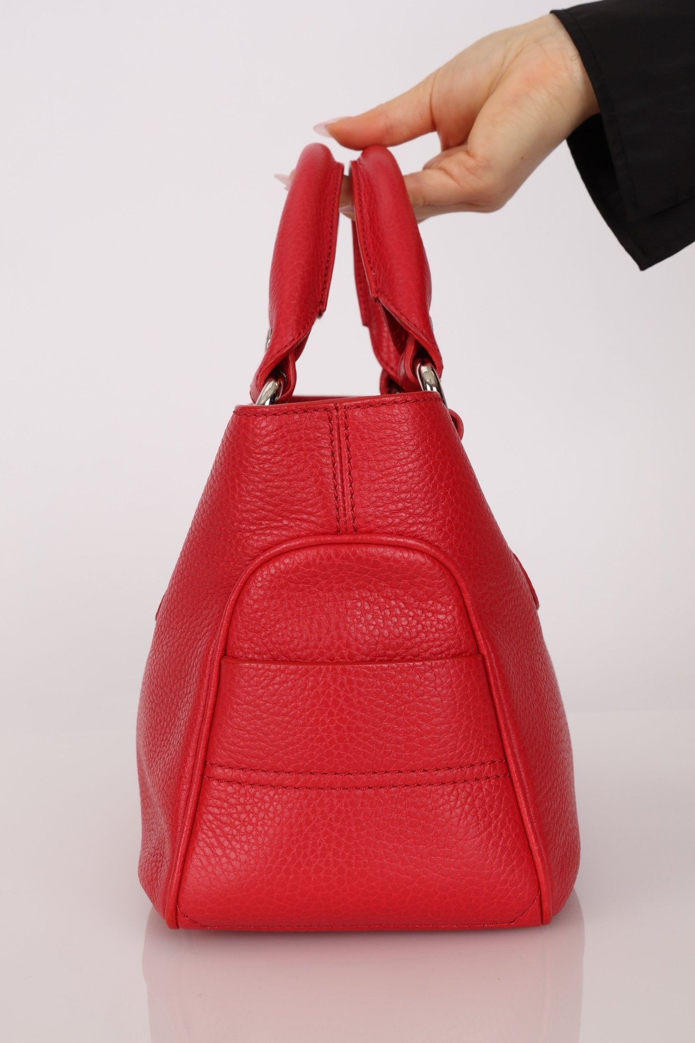 Celine Leather Red Boogie Tote - FashioNica