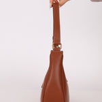 Celine Leather Triomphe Ava Shoulder Bag - FashioNica