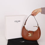 Celine Leather Triomphe Ava Shoulder Bag - FashioNica