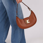 Celine Leather Triomphe Ava Shoulder Bag - FashioNica