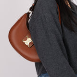 Celine Leather Triomphe Ava Shoulder Bag - FashioNica