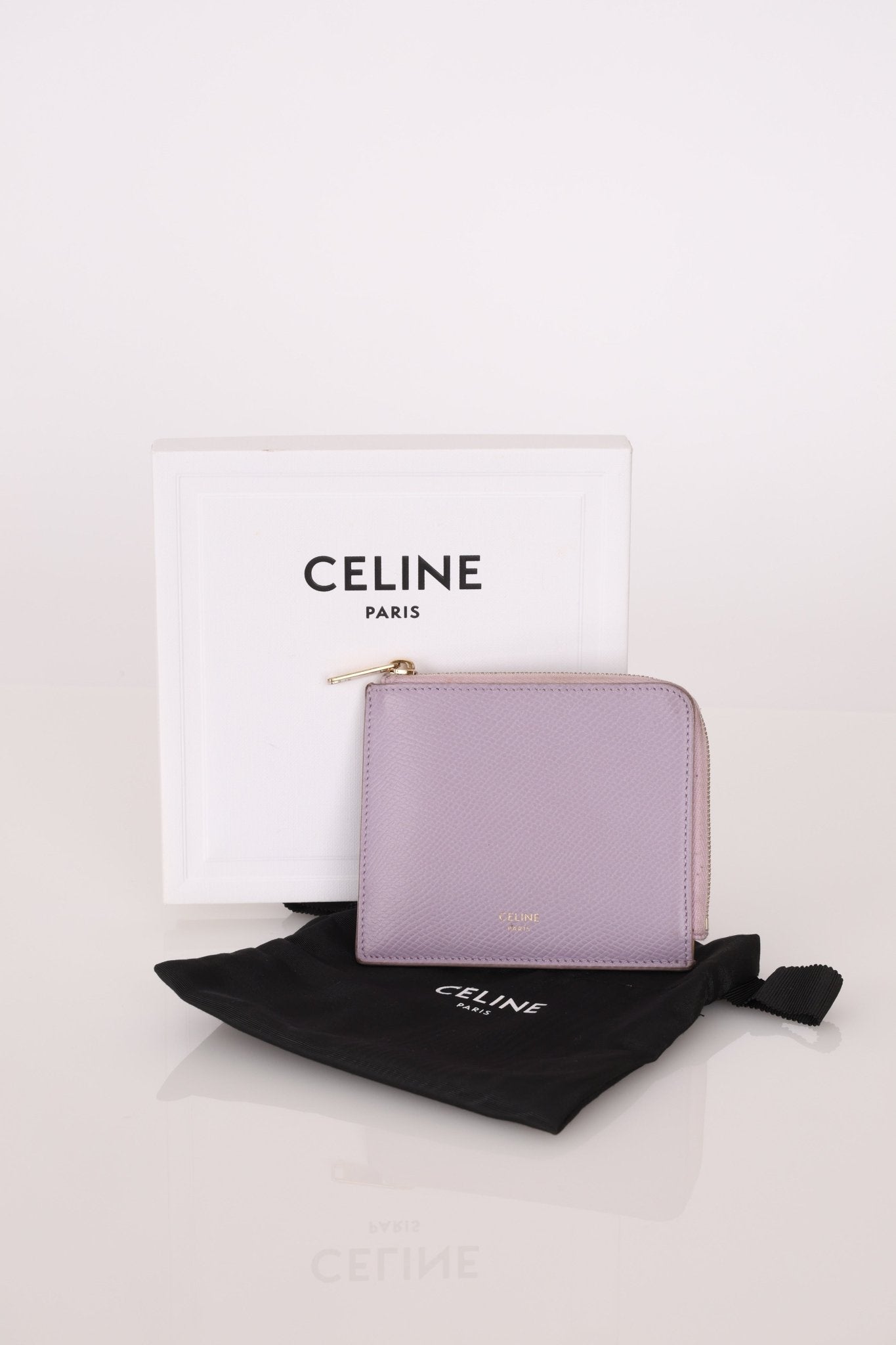 Celine Lilac Everyday Zip Wallet - FashioNica