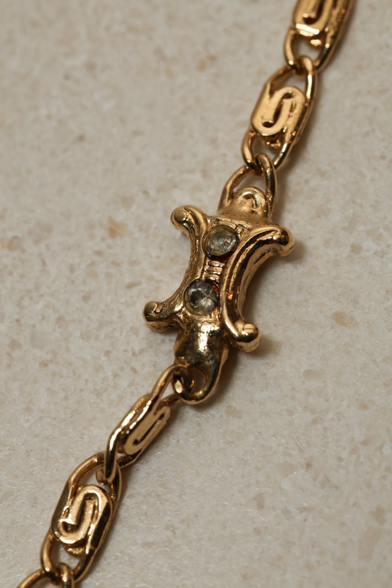 Celine Macadam Crystal Chain - FashioNica