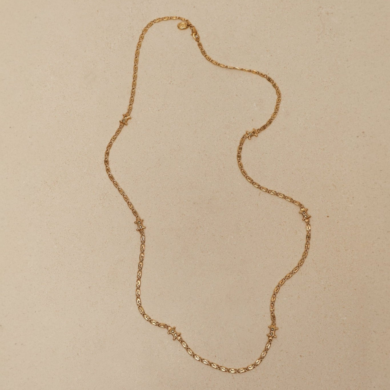 Celine Macadam Crystal Chain - FashioNica
