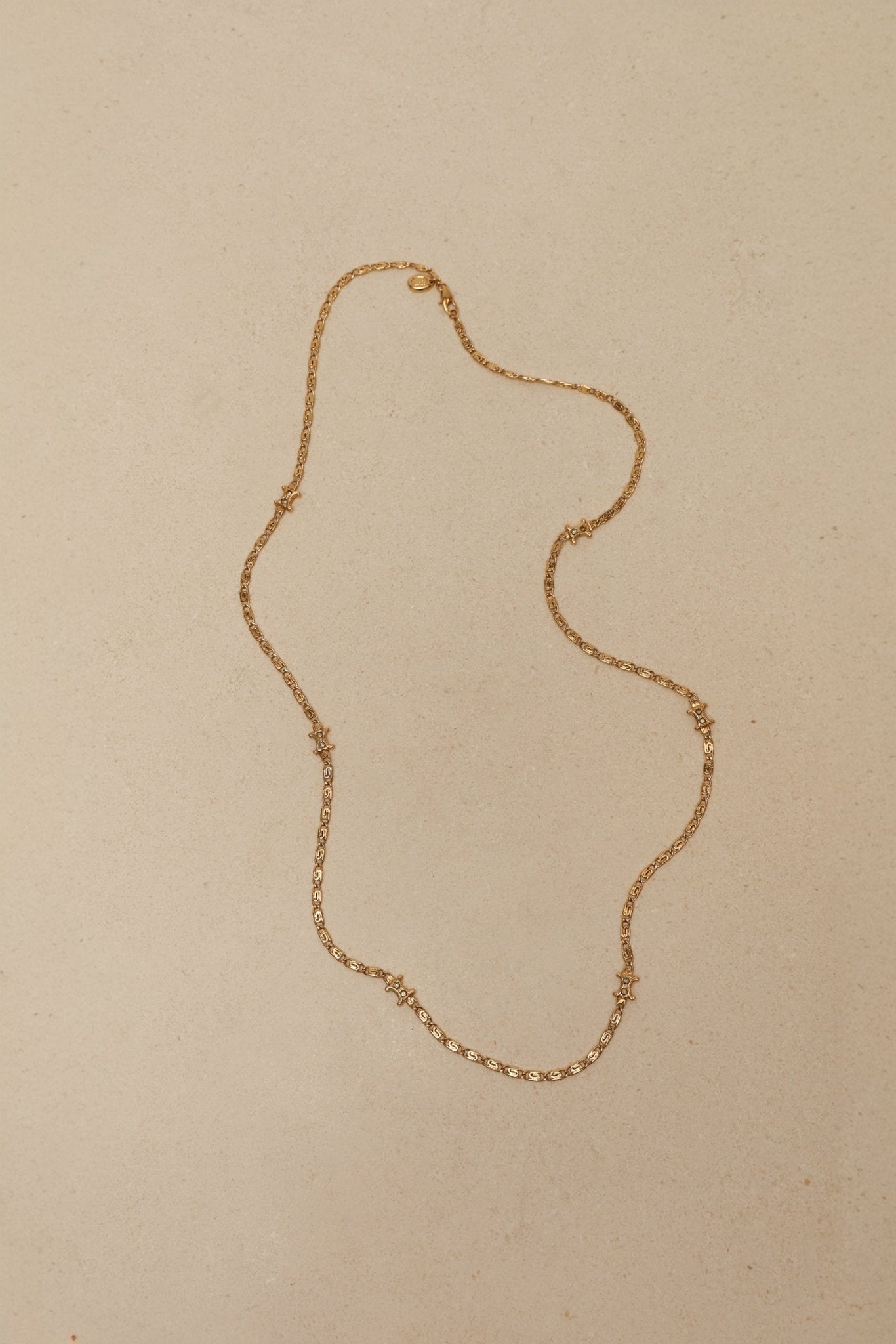 Celine Macadam Crystal Chain - FashioNica