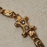 Celine Macadam Crystal Chain - FashioNica
