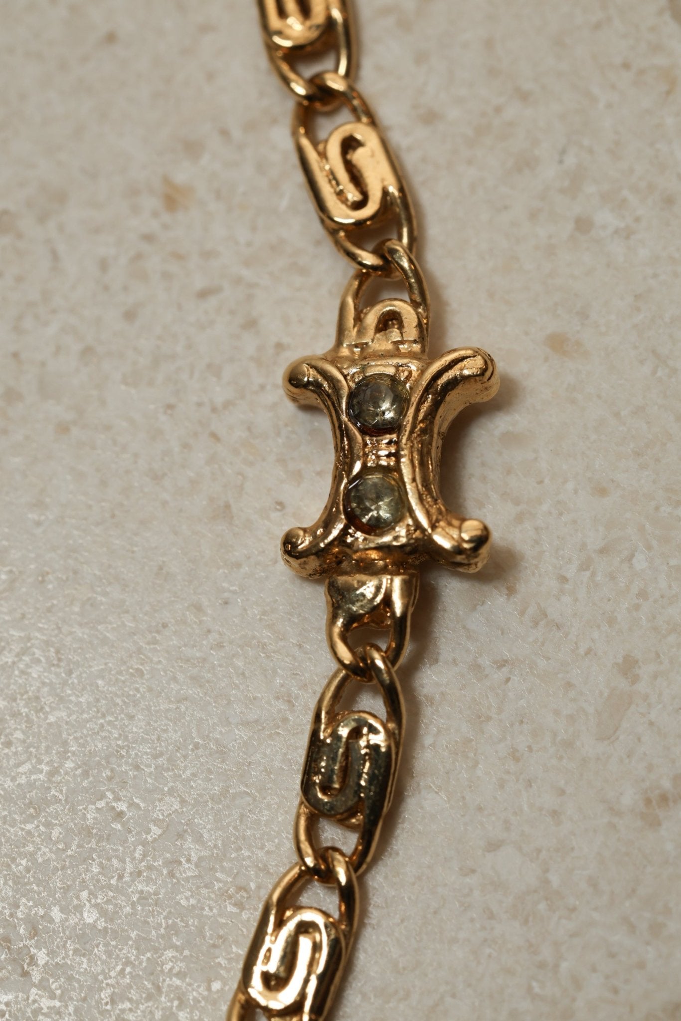 Celine Macadam Crystal Chain - FashioNica