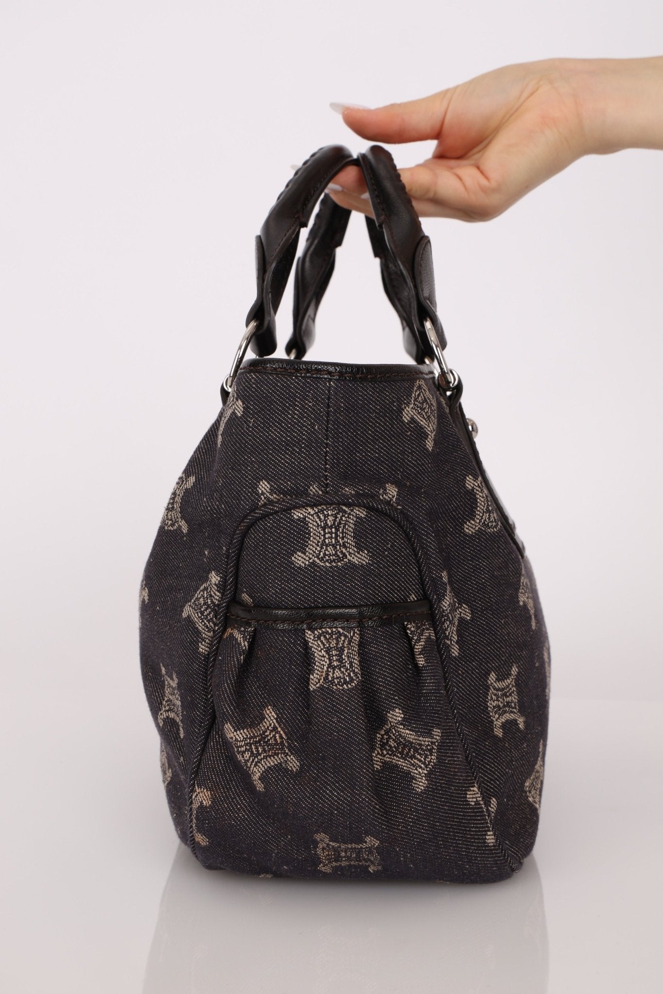 Celine Macadam Denim Boogie Bag - FashioNica