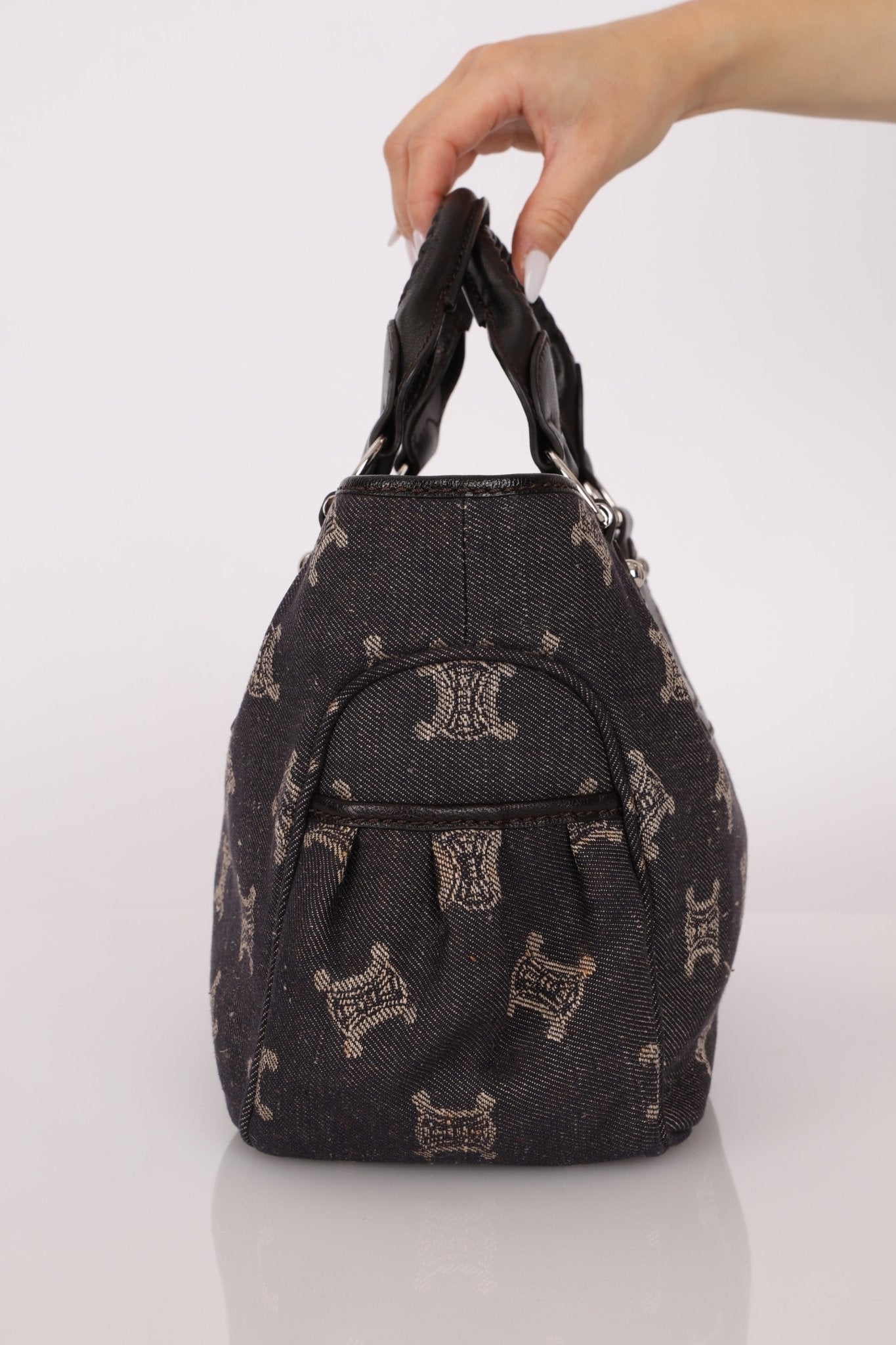 Celine Macadam Denim Boogie Bag - FashioNica