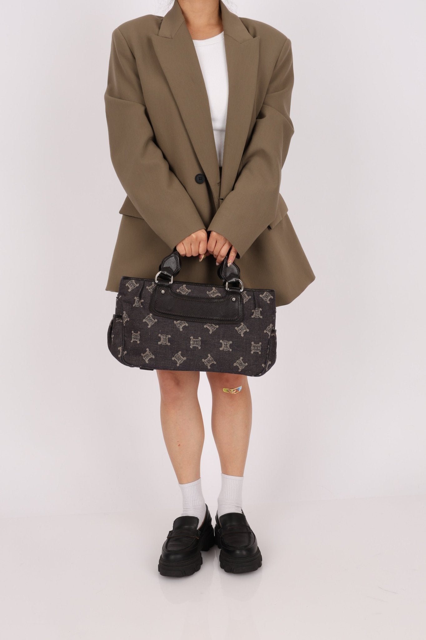 Celine Macadam Denim Boogie Bag - FashioNica