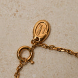 Celine Macadam Oval Pendant Necklace - FashioNica