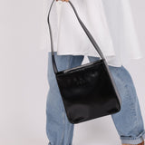 Celine Patent Logo Shoulder Bag - FashioNica