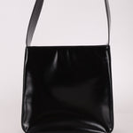 Celine Patent Logo Shoulder Bag - FashioNica