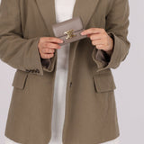 Celine Pebble Triomphe Compact Short Wallet W/ Coin Pouch - FashioNica