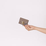 Celine Pebble Triomphe Compact Short Wallet W/ Coin Pouch - FashioNica