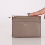 Celine Pebble Triomphe Compact Short Wallet W/ Coin Pouch - FashioNica