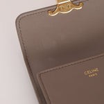 Celine Pebble Triomphe Compact Short Wallet W/ Coin Pouch - FashioNica