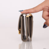 Celine Pebble Triomphe Compact Short Wallet W/ Coin Pouch - FashioNica