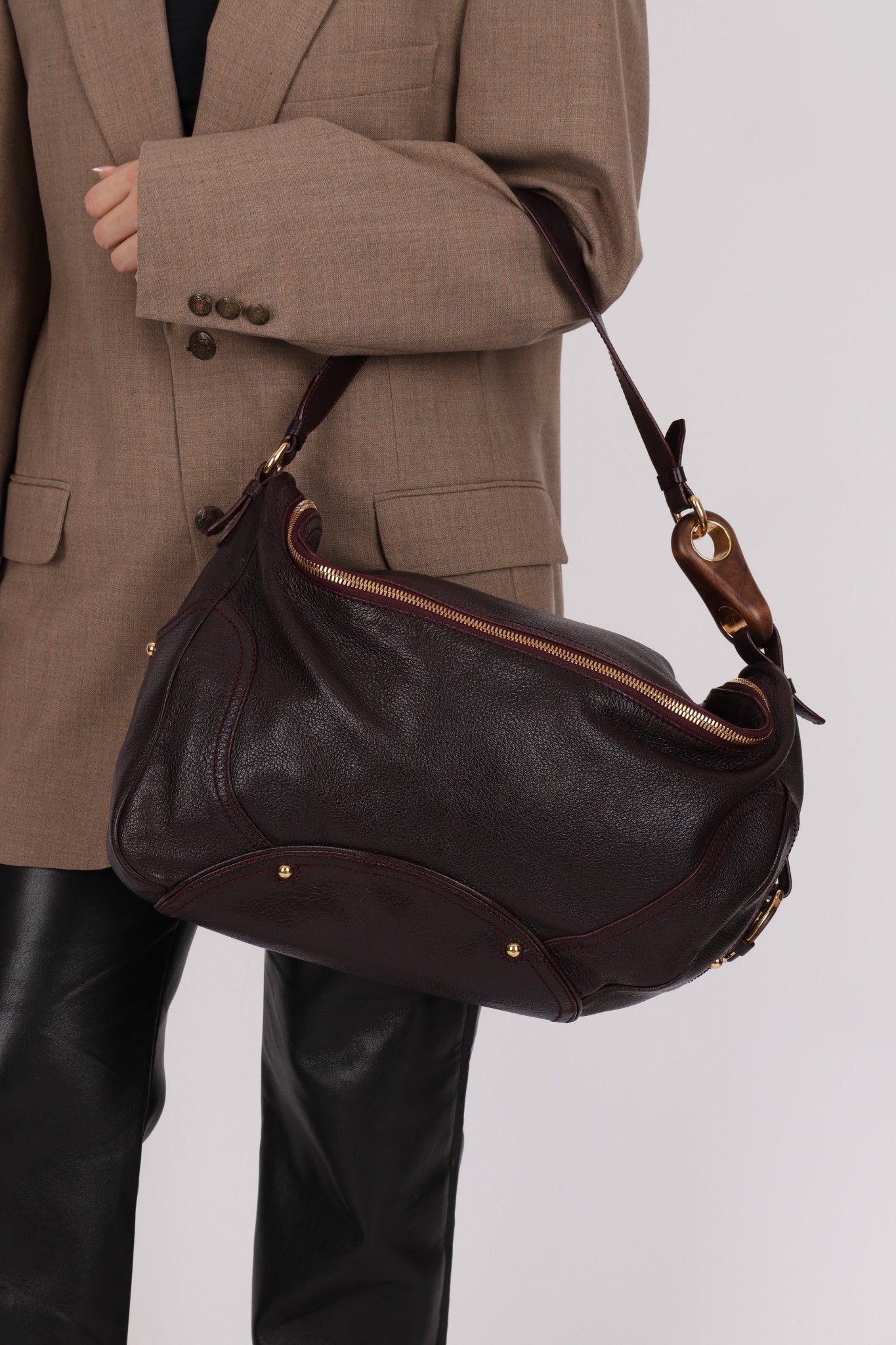 Celine Plum Large Bittersweet Shoulder Bag - FashioNica