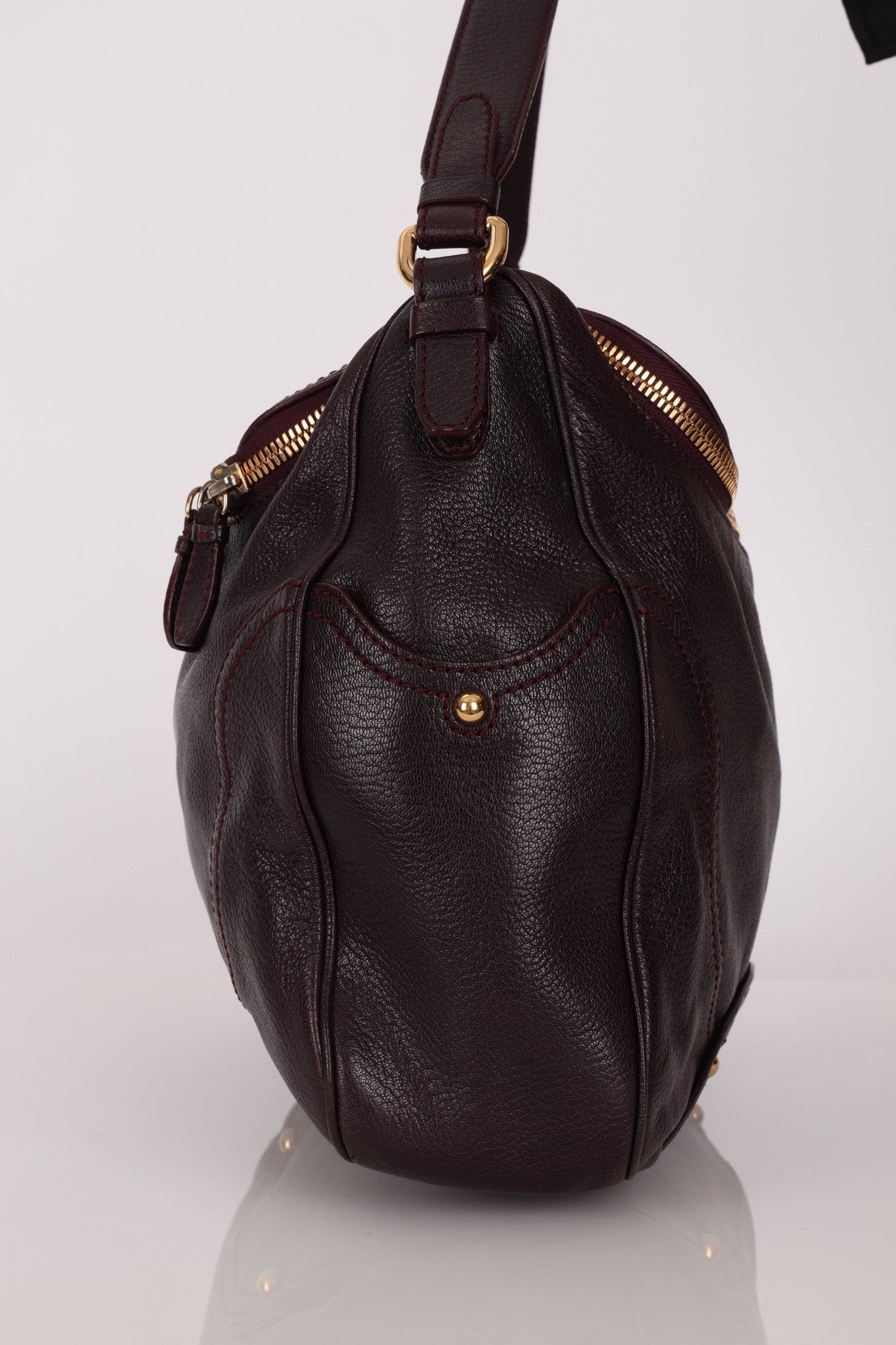Celine Plum Large Bittersweet Shoulder Bag - FashioNica