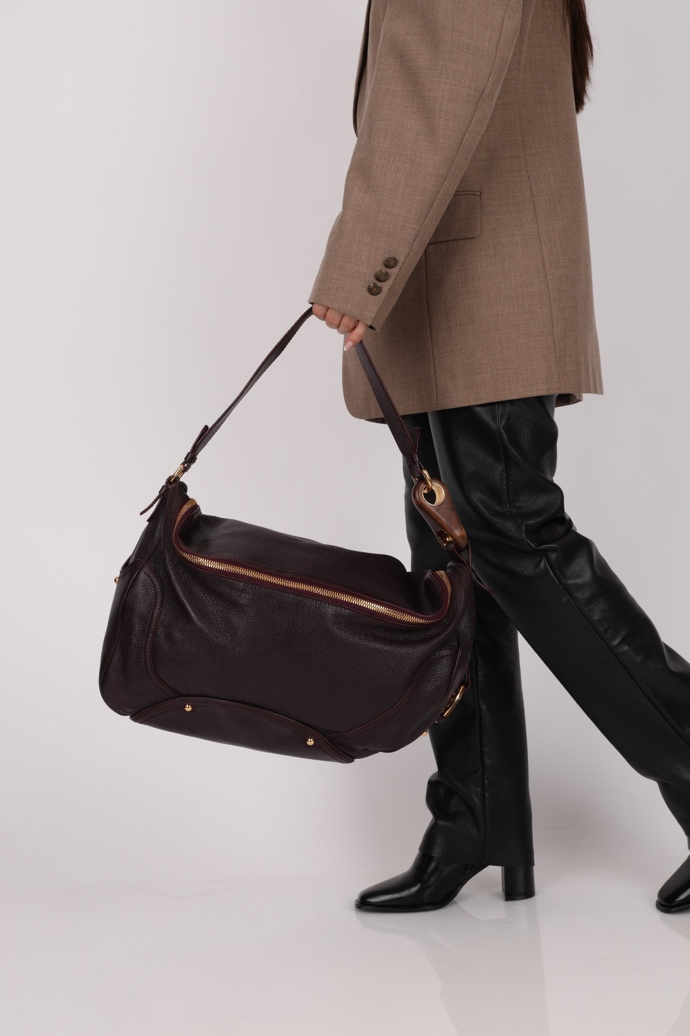 Celine Plum Large Bittersweet Shoulder Bag - FashioNica