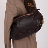 Celine Plum Large Bittersweet Shoulder Bag - FashioNica