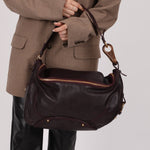 Celine Plum Large Bittersweet Shoulder Bag - FashioNica