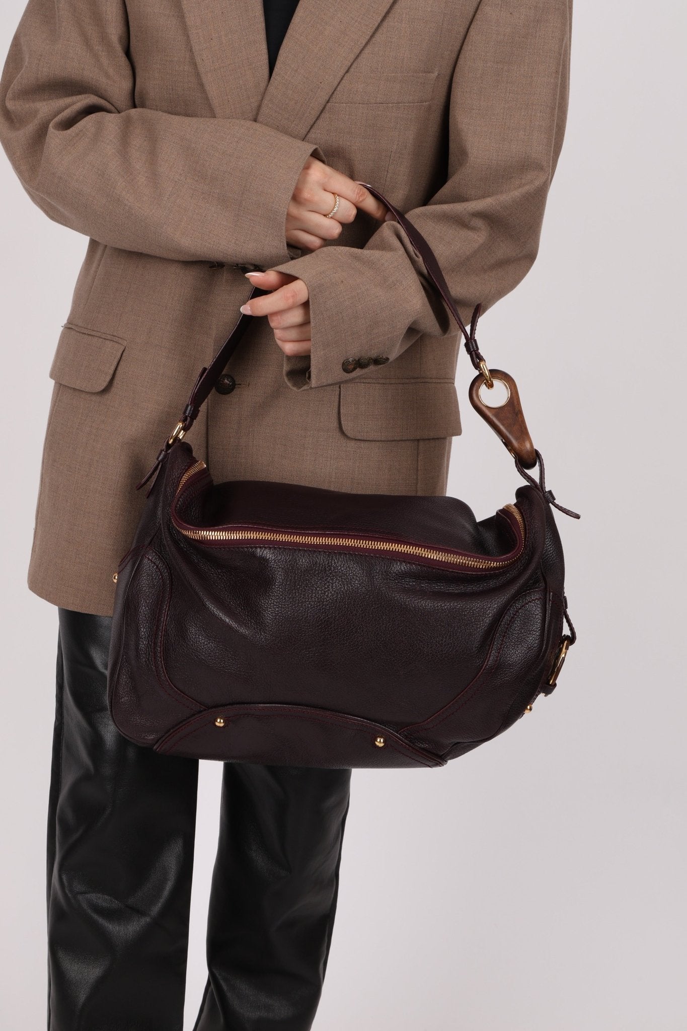 Celine Plum Large Bittersweet Shoulder Bag - FashioNica