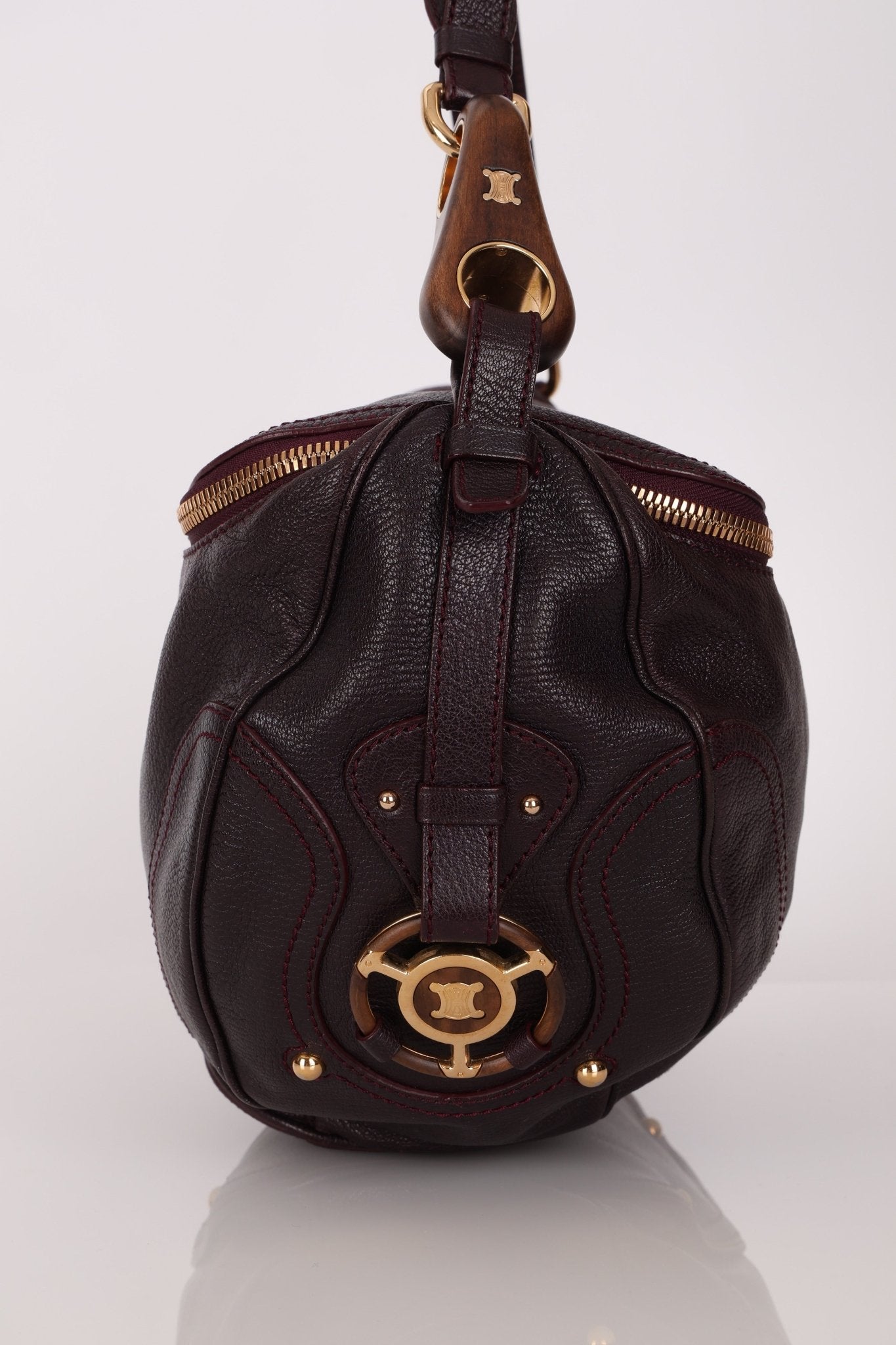 Celine Plum Large Bittersweet Shoulder Bag - FashioNica
