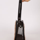 Celine Ponyhair Patent Trimmed Donna Bag - FashioNica