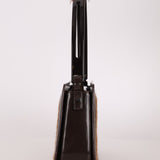 Celine Ponyhair Patent Trimmed Donna Bag - FashioNica