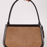 Celine Ponyhair Patent Trimmed Donna Bag - FashioNica