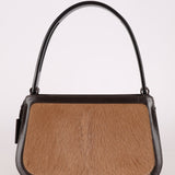 Celine Ponyhair Patent Trimmed Donna Bag - FashioNica