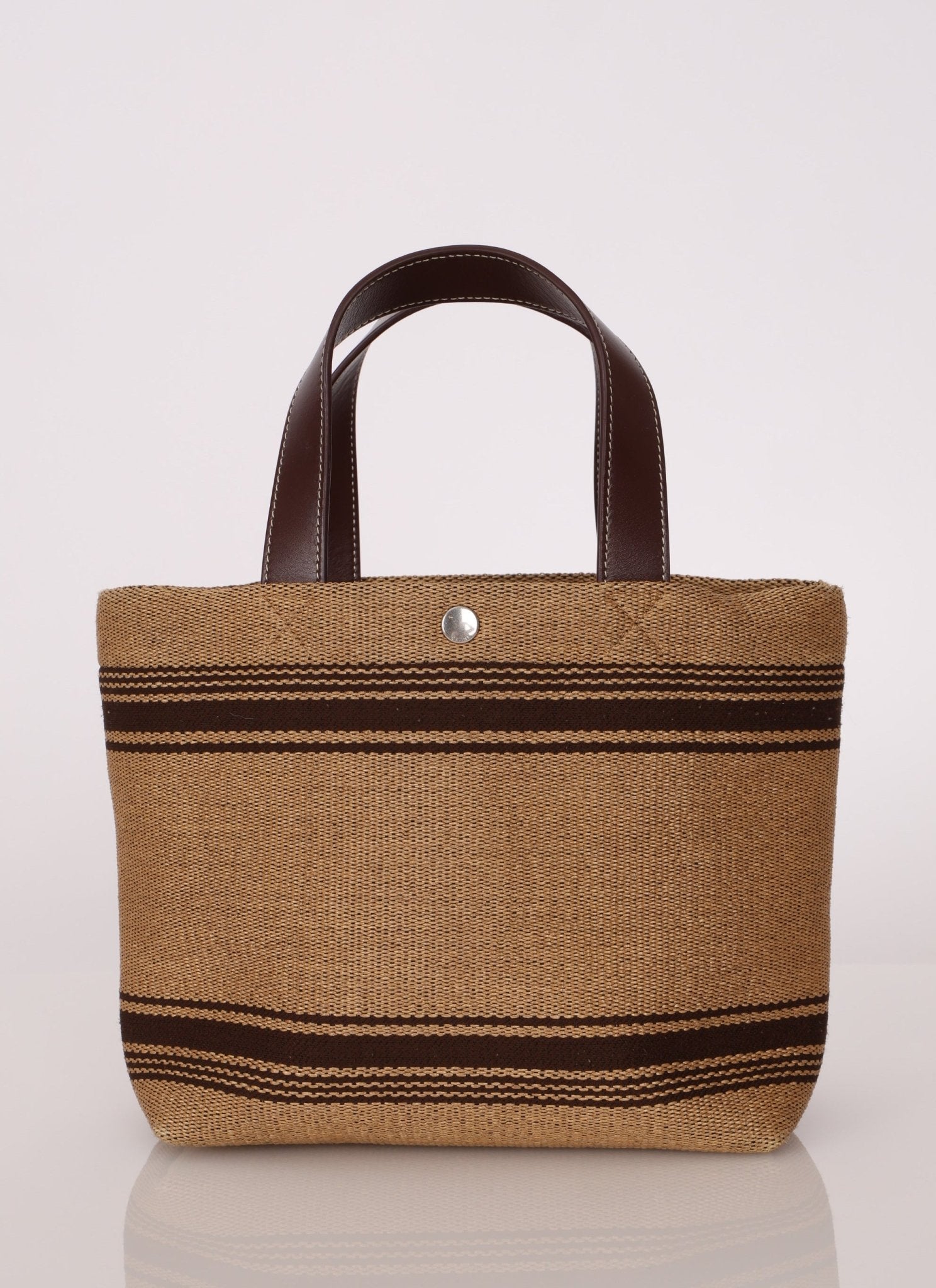 Celine Raffia Cabas Mini Tote - FashioNica