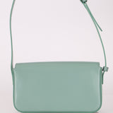 Celine Sea Foam Box Shiny Calfskin Claude Shoulder Bag - FashioNica