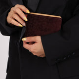 Celine Suede Macadam Bifold Wallet - FashioNica