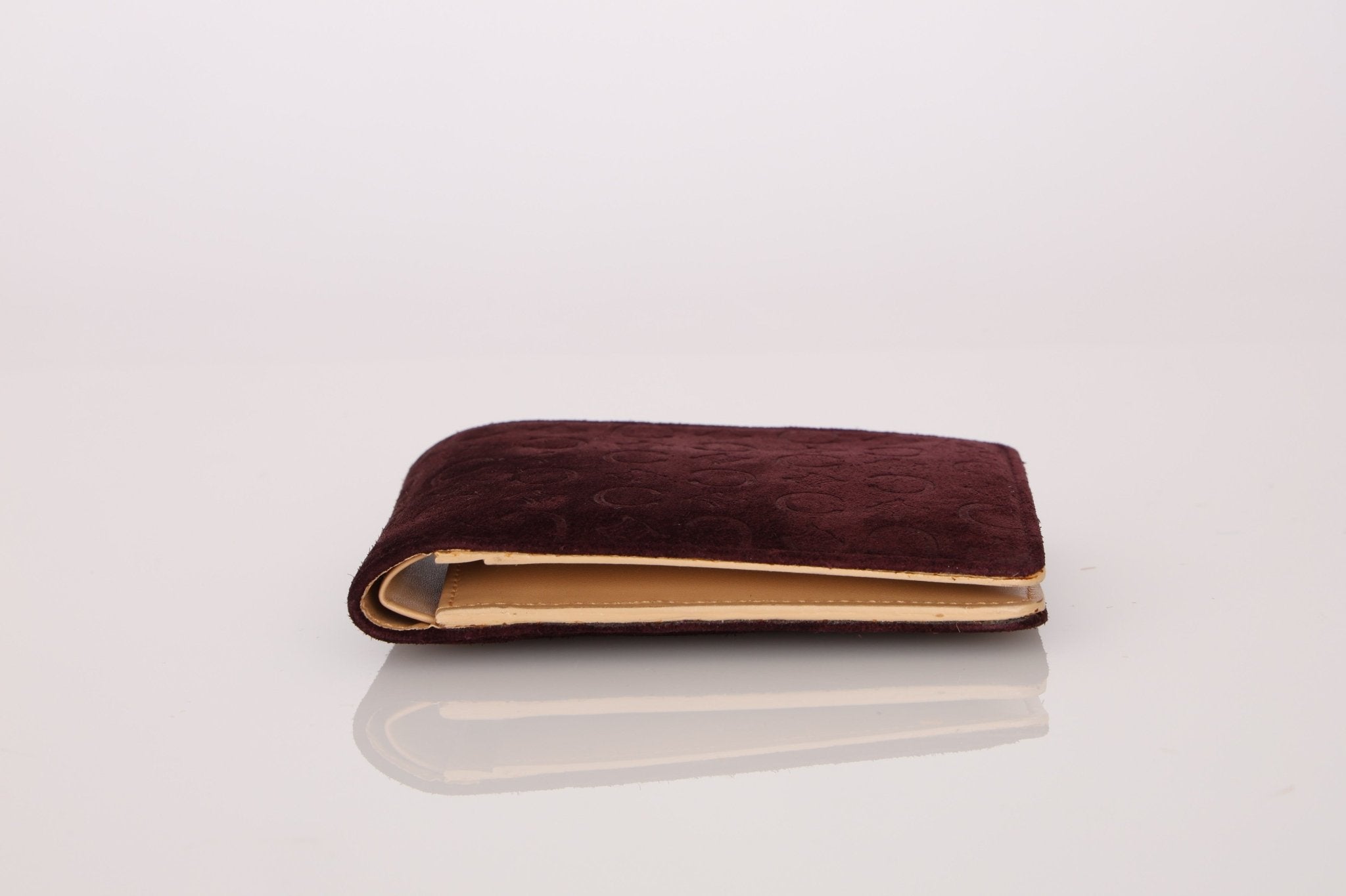 Celine Suede Macadam Bifold Wallet - FashioNica